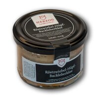 Herzogs Röstzwiebel-Hüpf-Backleberkäse im...