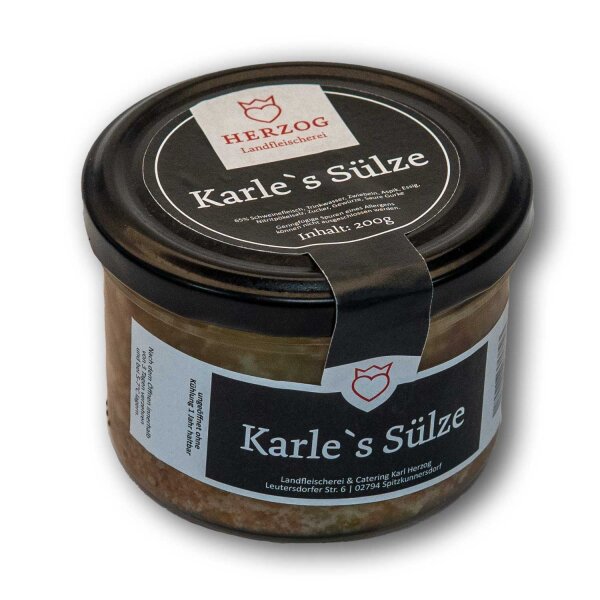 Karles Sülze im 200g Glas | Landfleischerei Herzog