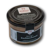 Herzogs Knoblauchwurst im 200g Glas