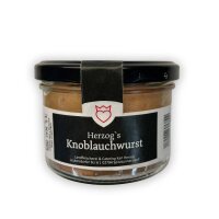 Herzogs Knoblauchwurst im 200g Glas