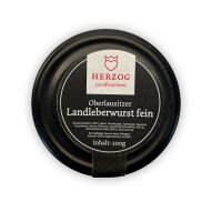 Feine Oberlausitzer Landleberwurst im 200g Glas