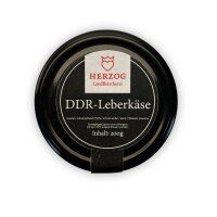 Herzogs DDR-Leberkäse im 200g Glas