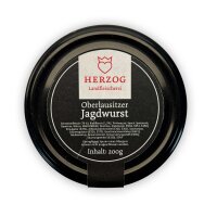 Herzogs Oberlausitzer Jagdwurst im 200g Glas