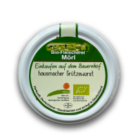 Mörls Bio hausmacher Grützewurst im 370 g Glas