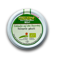 Mörls gekochter Bio Hackepeter im 170 g Glas
