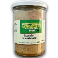 Mörls Bio hausmacher Semmelleberwurst im 370 g Glas