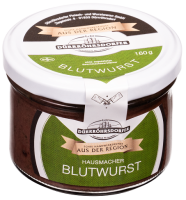 Dürrröhrsdorfer Hausmacher Blutwurst im 160g Glas