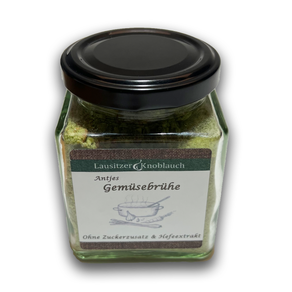 Lausitzer Knoblauch "Antjes Gemüsebrühe" 165 g Glas