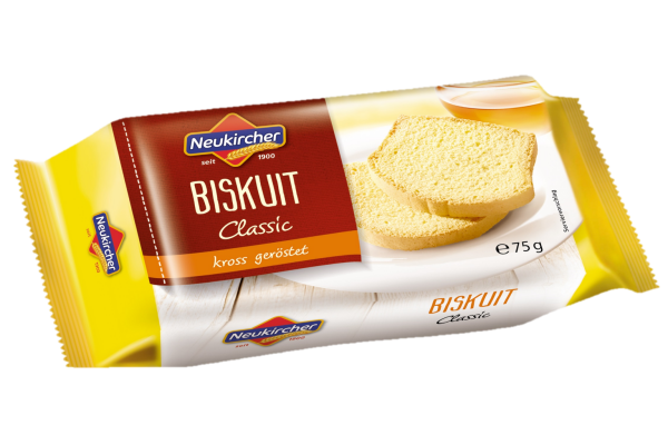 Neukircher Biskuit Classic 75 g Packung