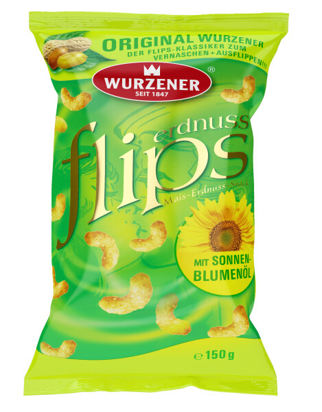 WURZENER erdnussflips 150g