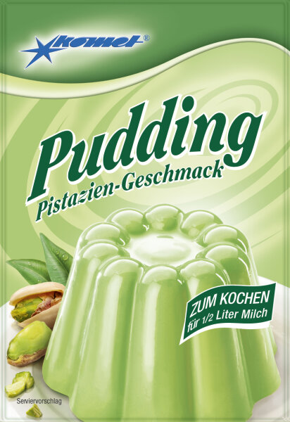 Komet Pudding Pistaziengeschmack