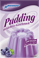 Komet Pudding Heidelbeergeschmack