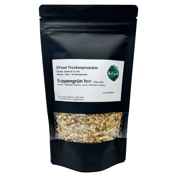 ZiFood Suppengrün fein Beutel 100g